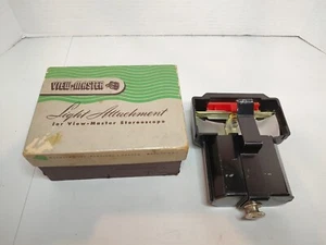 Ancien accessoire lumineux VIEW-MASTER pour stéréoscope avec BOITE Made in USA - Photo 1/10