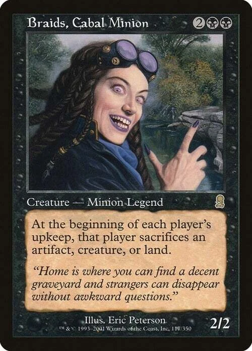 Magic The Gathering MTG BRAIDS, CABAL MINION Odyssey NM Near Mint - Image 1 of 1