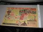 newspaper ad 1930s DON ROSS stamp foreign collecting QUAKER cereal box premium