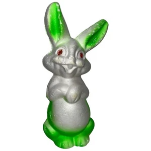 Vintage Creepy Kitch 9.5” Styrofoam Easter Bunny - Picture 1 of 6