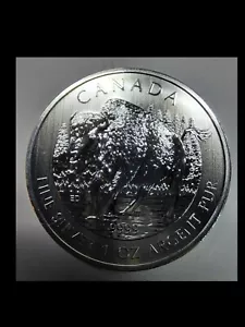 Kanada-Canada Bison 2013 1 uncja /Uncja Srebro/silver 999,9/1000 - Zdjęcie 1 z 4