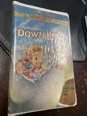 The Rescuers Down Under (VHS, 2000, Gold Collection Edition) New Factory Sealed - Image 1 of 2