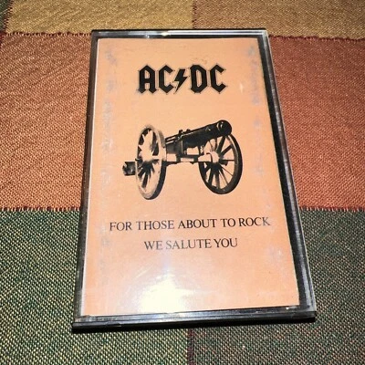 AC/DC For Those About To Rock We Salute You Cassette Atlantic 1981 CS 11111 - Image 1 of 4