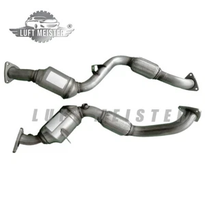 Pair Front Catalytic Converters for Porsche Cayenne 3.6L V6 2008-2010 Left Right - Bild 1 von 7