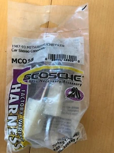 Scosche BBMC01AB Car Stereo Connector 1987-93 Mitsubishi/Chrysler - Picture 1 of 2