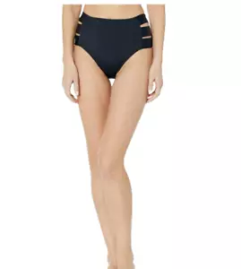 NEU La Blanca Bikiniunterteil hochtailliert Inselgöttin Riemen schwarz Damen 12 - Bild 1 von 5