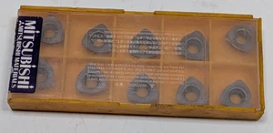 Pack of 10 NEW MITSUBISHI JDMW140520ZDSR-FT VP15TF Carbide Inserts - Picture 1 of 3