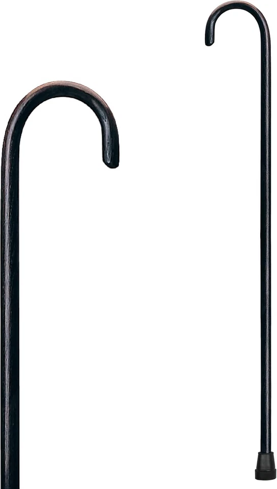 Bastón de madera maciza CAREX - Bastones de madera para hombres y mujeres con 250 transparentes  Foto 1 de 4