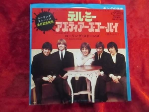 Rolling Stones - Tell me/ As Tears go (1973) JAPAN 7" TOP-1772 "3 Line Cover" - Bild 1 von 2