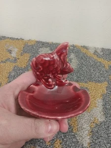 Shawnee Pottery Fish Ashtray Small, **FLAW** HAS CRACK SEE PHOTOS - Picture 1 of 5