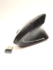 Anker 2.4G Wireless Vertical Ergonomic Optical Mouse 5 Buttons 800/1200/1600 DPI - Picture 1 of 6