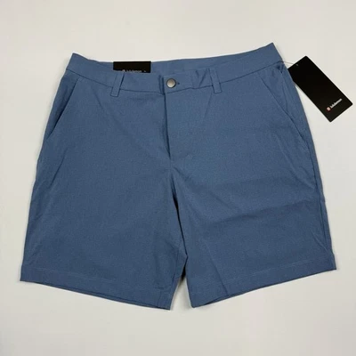 Lululemon ABC WovenAir Shorts Mens 32 Blue 7” Inseam Golf Chino Classic Fit NEW - Image 1 of 4
