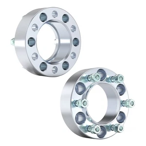 2" 6x5.5" Hubcentric Wheel Spacers M12x1.5 106mm Fits Toyota 4Runner Tacoma 2PC - Picture 1 of 12