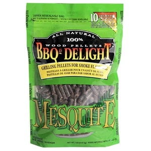 BBQr's Delight Mesquite Pellet Blend 1lb Grilling Smoking Pellets All Natural - Picture 1 of 5