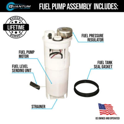 QFS Fuel Pump Module Assembly for Dodge Ram 1500/2500/3500 5.2,5.9L 1994 #E7065M - Image 1 of 3