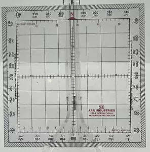 APR Navigational Protractor Model CPP-5 NEW Aviation Pilot - Picture 1 of 1