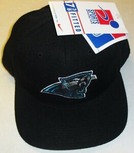 Carolina Panthers 90s Vintage Sports Specialties Fitted hat sz. 7 3/8 New NFL