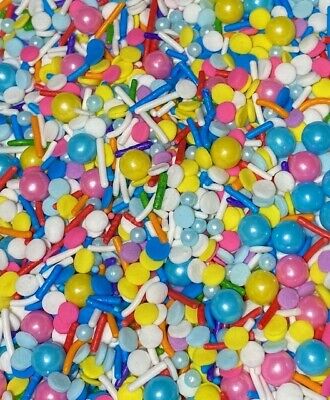 New Happy Birthday Theme Sprinkles Mix  50g Or 100g Bag (1)  • 8.50$