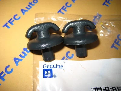 2 Chevrolet Buick GMC Cadillac Trunk Cargo Net Retainer Hook Clips OEM New - Image 1 of 4