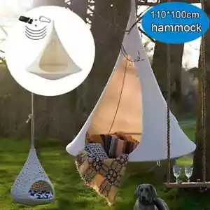 Outdoor Wasserdichte Hängematte Doppel Cacoon Hängesessel Gewicht Kapazität 80KG - Bild 1 von 16