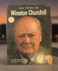 1965 STORY OF WINSTON CHURCHILL -EARL SCHENCK MIERS Illustrated Historical PB - Picture 1 of 11