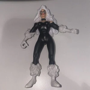 Marvel Black Cat Felicia Hardy Action Figure ToyBiz 1996 5” Spider-Man Series - Picture 1 of 7