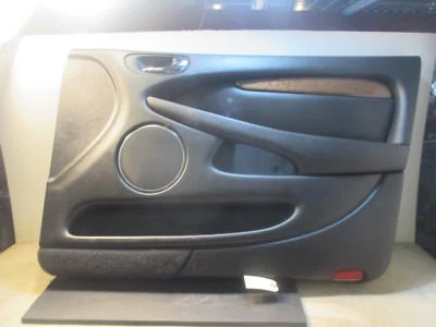  Jaguar X Type 2003 2,5 L AJ25 pasajero derecho puerta delantera panel moldura (negro-MDZ) Foto 1 de 4