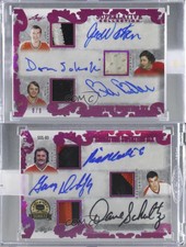 2019-20 Superlative Sweaters Six Pink /9 Joe Watson Don Saleski Bill Barber Auto