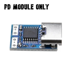 ALIMENTATORE CASE 9V 12V 15V 20V PD 2 3 Trigger LED Mount DC Convertitore ZY12PDN - Foto 1 di 8