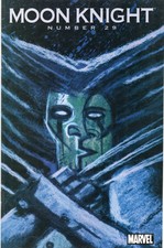 MOON KNIGHT 29 -  WOLVERINE ART VARIANT   - 2006 SERIES  - MARVEL COMICS