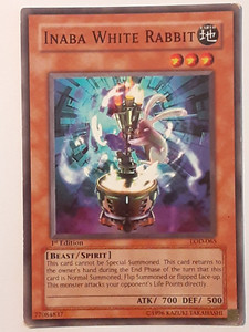 YuGiOh Cards - Inaba White Rabbit - LOD-065 - Near Mint!