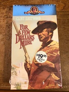 For A Few Dollars More VHS VCR Tape Movie Clint Eastwood Lee Van Cleef Used - Picture 1 of 7