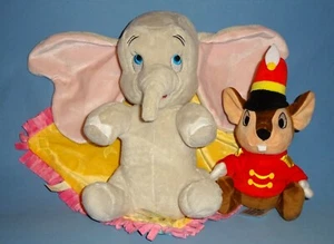 Disney Babies Dumbo-Blanket-Timothy Mouse-Circus ring master-Plush animal Lot   - Picture 1 of 12