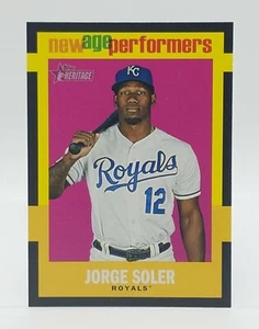 2020 Topps Heritage Jorge Soler #NAP-4 Kansas City Royals 🔥🔥 - Picture 1 of 2