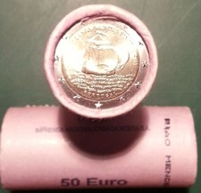 Portugal 2 euro Roll 25 coins 2011 Fernao Mendes Pinto Rolle Bimetal UNC