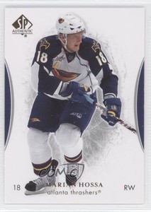 2007-08 SP Authentic Marian Hossa #44 HOF