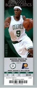 Boleto completo Indiana Pacers vs Boston Celtics 1/4/2013 - Rajon Rondo Foto 1 de 2
