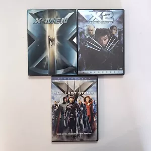 X-Men, X2:X-Men United (Two-Disc) & X-Men The Last Stand Widescreen DVD Lot Of 3 - Picture 1 of 3