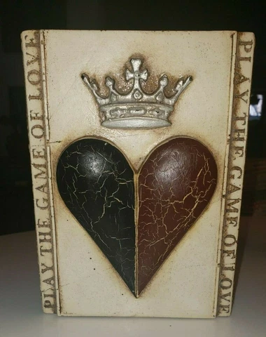 Sid Dickens "Heart & Crown" Retired T-66 "Crowning 2 Hearts Joined in True Love" Cover