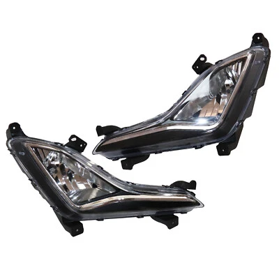 Fog Lights Assembly Pair For Hyundai Elantra Gt 2013 2014 2015 2016 2017 - Image 1 of 4