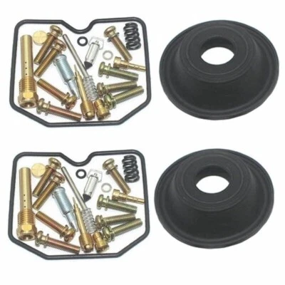Carburetor Repair Kit FOR KAWASAKI EN500 A Vulcan 500 1990-1996 Carb Diaphragm - Image 1 of 2