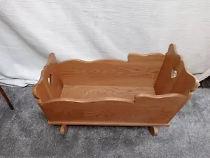Vintage Wooden Crib - Picture 1 of 5