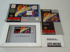 AXELAY SNES Game Complete with original box and instructions