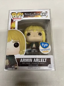 Funko POP! Attack on Titan: Armin Arlelt #237 Vinyl Figure FYE Exclusive - Picture 1 of 7