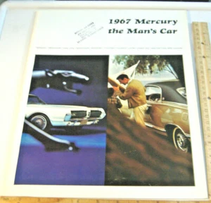 1967 MERCURY THE MAN'S CAR BROCHURE - Picture 1 of 12