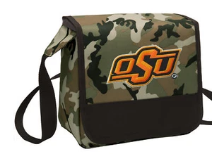 Oklahoma State Lunch Bag CAMO OSU Cowboys Lunchbox Cooler ADJUSTABLE SHOULDER - Picture 1 of 2