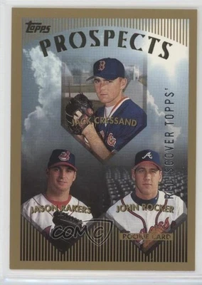 2017 Topps Rediscover Buybacks Prospects Silver Jack Cressand Jason Rakers - Image 1 of 2