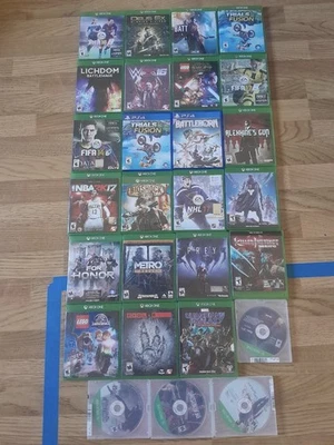 Lot of 28 Xbox One & PS4 Games — All Tested & Working - Image 1 of 3