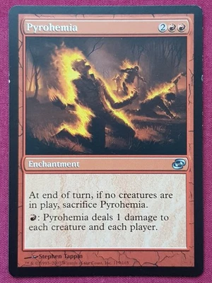Magic The Gathering PLANAR CHAOS PYROHEMIA red card MTG - Image 1 of 2