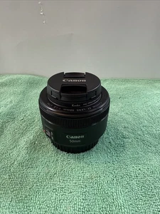 Canon EF 50mm f/1.8 STM Lens - W/Caps - Free Shipping! - Picture 1 of 5